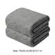 thumbnail image 3 of Set de Toallas de Baño 2 Piezas | Fibra de Poliéster Gruesa, Suave y Absorbente | Toallas Duraderas de Secado Rápido para Rostro y Cuerpo Multiuso | Bordes Reforzados | 75x35 cm | Esenciales para, 3 of 8