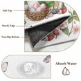 thumbnail image 6 of Spring Easter Entryway Rug 2'x3'&nbsp; Non Slip Front Door Mats, Country Bunny Chick Floral Butterflies Watercolor Entrance Rugs Indoor Outdoor Carpet, Floor Mats Small Area Rug for Bedroom Kitchen, 6 of 8