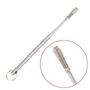 HATISS Stainless Steel Spring Spiral Ear Pick Spoon Wax Removal Cleaner Tool Spoon