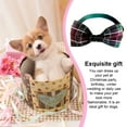 thumbnail image 4 of Colliers pour Chiens Noeuds Papillon Réglable Sangle Mode Collier pour Chien Durable Animaux de Compagnie Toilettage Accessoires Décorations Boucle Vêtements Chiot Chats Festival plaid, 4 of 7