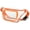Neon Orange, variant on Nollia Clear Fanny Pack Stadium Approved – Transparent Waist Bag with Adjustable Strap and Zippered Pockets for Concerts, Sports Events, Travel & Festivals