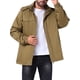 thumbnail image 5 of CHAQUETA PARKA DE TRABAJO CON CAPUCHA Y FORRO DE FELPA TEMPLADA INSPIRADA EN CHIC PARA HOMBRE TAMAÑO S COLOR CAQUI, 5 of 6