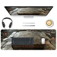 thumbnail image 2 of WISHTIME Gaming Mouse Pad Large Desk Mat with Non-Slip Rubber Base and Stitched Edges,Keyboard Mouse Mat Desk Pad for Work,Game,Office,Home，A Book, 2 of 8