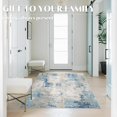 thumbnail image 4 of WYZZHY Large Area Rug Living Room Rugs 8x10  Modern Abstract Area Rug   8x10 Washable Large Bedroom Rug with Non Slip Rubber Backing for Under Dining Table Nursery Home Office Bedroom Ind, 4 of 6