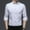 White, variant on Daqian Long Sleeve Shirts for Men Men Casual Ice Silk Long Sleeve Fiber Wrinkle Non-iron Shirt Blouse Dress Shirts for Men Big and Tall Sky Blue 10(XXL)