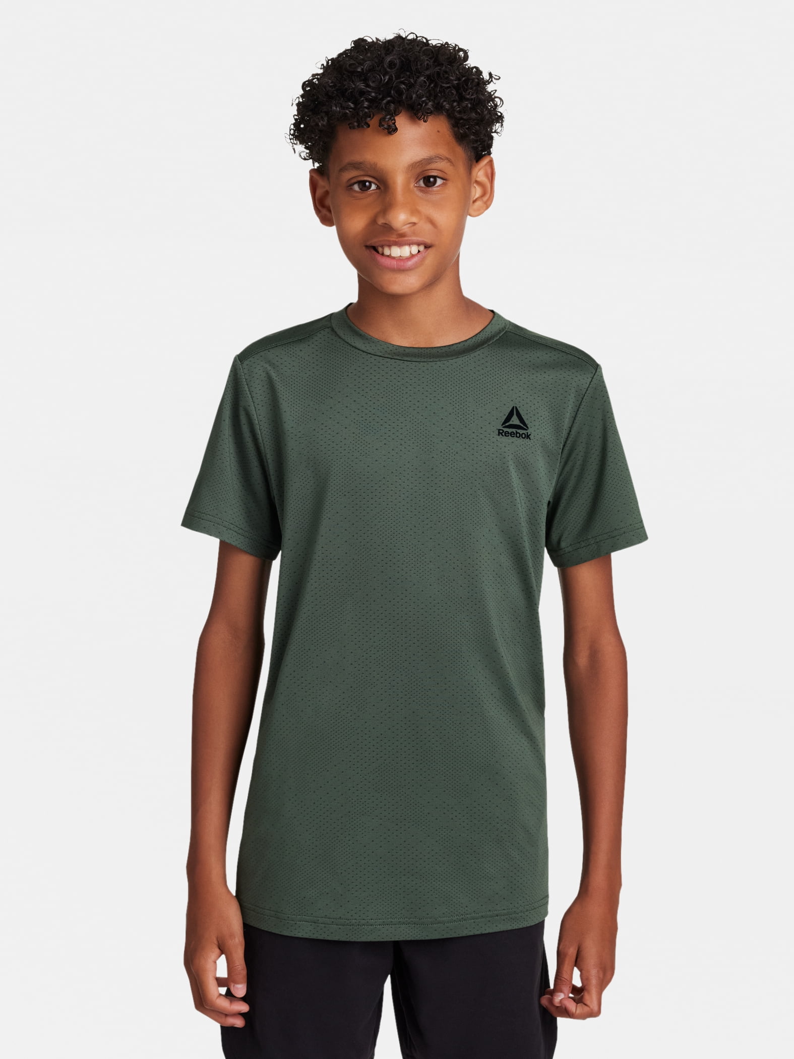 Reebok Boy's Athletic Stride 2-Pack Performance T-Shirt, Sizes 4-18
