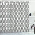 thumbnail image 1 of Ambesonne Black and White Shower Curtain, Monochrome Line, 69"Wx84"L, Black and White, 1 of 3