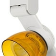 thumbnail image 3 of 12W Integrated LED Track Fixture with Polycarbonate Head, White and Yellow, 3 of 5