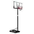 thumbnail image 2 of Clearance! 44 Inch Backboard, Basketball Hoop Portable Basketball Goal System with Offical Height Adjustable from 2.45m-3m for Teenagers Indoor Outdoor, 2 of 11
