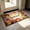 Multicolor D, variant on AuroraX Fall Welcome Mats for Outside Farmhouse Flowers Non Slip Front Door Mats Indoor and Outdoor Entrance Rugs for Front Door Inside