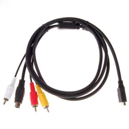 AV TV Out Video Cable Cord For Sony HVR-Z Series HDV Camcorder HVR-Z5,HVR-Z5C,HVR-Z5E,HVR-Z5J,HVR-Z5P,HVR-Z5U