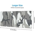 thumbnail image 3 of Us Camo Gaming Mouse Pad Large Mouse Pad (31.5x11.8 Inch) Non-Slip Rubber Base Large Desk Mat Desk Protector for Home Office Gaming Work, 3 of 6