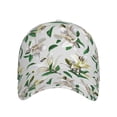 thumbnail image 2 of Haiem Lilies Flowers Baseball Cap Dad Hat Cotton Soft Adjustable Fashion Hats for Men Women Unisex Style Headwear, 2 of 9