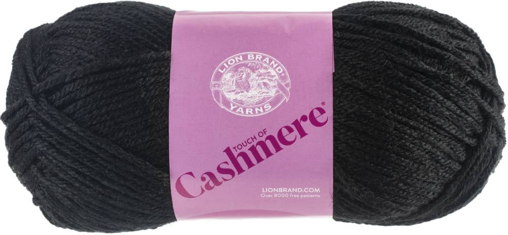 Lion Brand Touch Of Cashmere Yarn Carbon Walmart Walmart