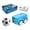 Blue, variant on Magic Mini RC Bus - 2026 Gesture & Remote Control Smart Sensor Car, Auto-Avoidance Line Tracking Desktop RC Vehicle with LED Expression Lights, Follow Gesture + Remote Driving,Birthday,Holiday Gift