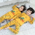 thumbnail image 3 of Pijamas con dibujos de dinosaurios para niños y niñas, ropa de dormir de algodón, de Navidad, familiar, 3 of 4