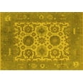 thumbnail image 1 of Ahgly Company Indoor Rectangle Oriental Yellow Traditional Area Rugs, 2' x 3', 1 of 4