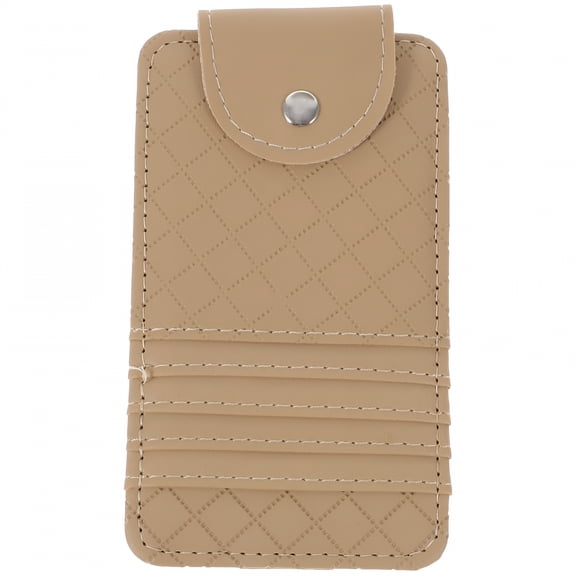 LAMIRO Car Sun Visor Organizer Auto Interior Cards Storage Pocket Glasses Organizer