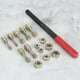 thumbnail image 5 of TKSE Kit de reparación de roscas de 15 Piezas, Kit de reparación de tapicería de automóvil métrico Kit de reparación de restaurador de roscas Universal Car 7 Machos de roscado métricos Herramienta de, 5 of 5