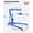 2T/Lever Blue, variant on 2-Ton Engine Hoist Crane with Lever 4 200 lb Folding Cherry Picker with 6 Steel Wheels and Adjustable Boom for Truck Engine Lifting Blue