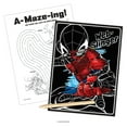 thumbnail image 6 of Marvel Spiderman 24 Page Scratch Fantastic Activity Book with Wooden Stylus, Scratch-Off, 6 of 6
