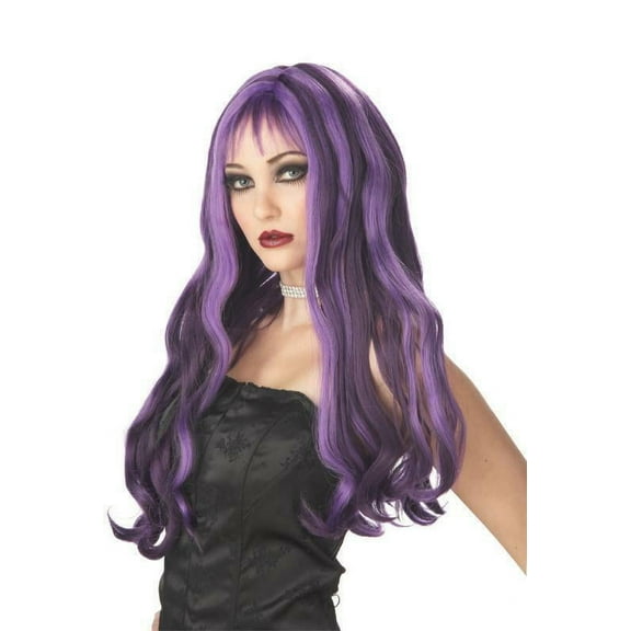 Sorcery Costume Wig, Purple