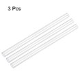 thumbnail image 3 of Uxcell 3Pcs Tubo Redondo Rígido Transparente 3/8 ID x 1.6ft, 3 of 3