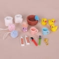thumbnail image 2 of Sinyiin Miniature Bathroom Scene Props 1/12 Doll House Decoration for Craft Model Project, 2 of 16