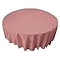 thumbnail image 3 of LA Linen TCpop90R-RoseP79 Nappe en Popeline de Polyester Rose Poussiéreuse - 90 Po. Ronde, 3 of 3