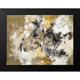 thumbnail image 2 of Vassileva, Silvia 14x12 Black Modern Framed Museum Art Print Titled - Leaves on the Asphalt, 2 of 5