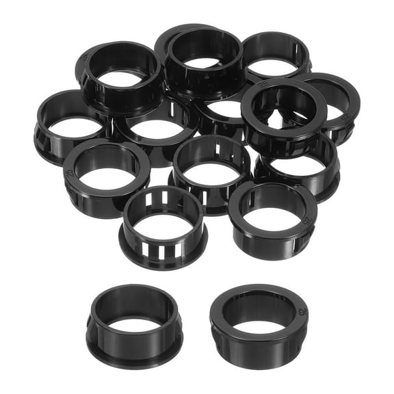 Cable Snap Bushing Grommets, 16Pack 25mm/0.98" Mount Dia Snap Bushing Grommet