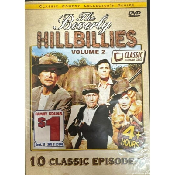 The Beverly Hillbillies - Volume 2: 10 Classic Episodes! 4  Hours (DVD) NEW