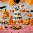 thumbnail image 6 of SLYNSHome Halloween Disposable Tablecloth,Plastic Table Cover with Bat Print Waterproof for Halloween Parties Supplies Decor, 6 of 6