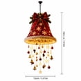 thumbnail image 2 of 2026 New Lighted Santa Hat Hanging Chandelier, Plush Christmas Hat Lamp, Warm Jolly Lights with Mini Decorations and Glowing Tassels for Holiday Home Party Decoration, 2 of 4