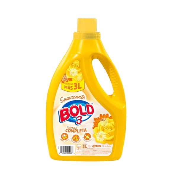 Suavizante de Ropa BOLD3 Flor de Algodón 3L
