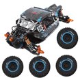 thumbnail image 3 of Coche RC a escala, simulación RC eléctrico 4WD WD coche todoterreno simulación RC coche WD respuesta rápida, 3 of 14