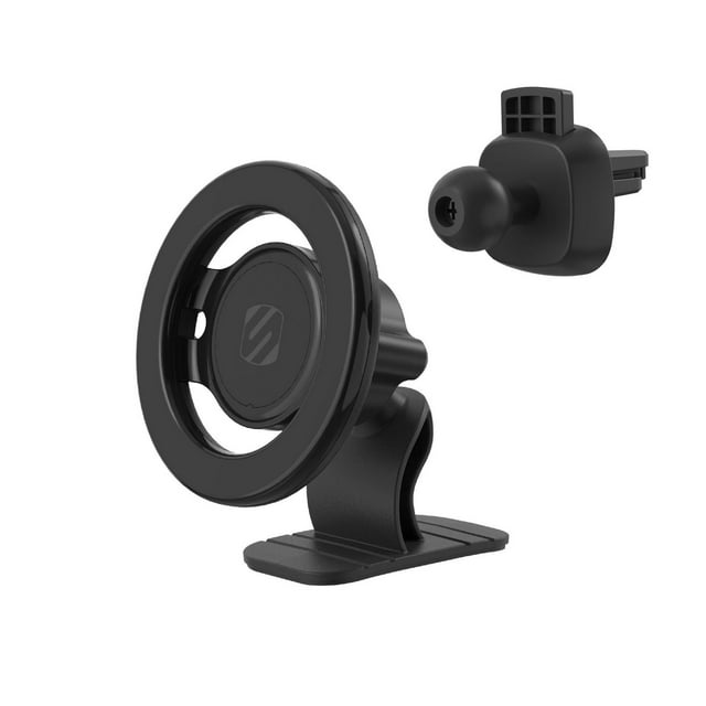 Scosche MagicMount™ SMSDV-SP MagSafe Car Mount, Magnetic Cell Phone Holder for Dashboard/Vent