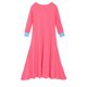 thumbnail image 5 of Odeerbi Niñas Vestido Musulmán Algodón Con Hijab Una-Pieza Vestido Oración Islámica Color Sólido Vestido Manga Larga Con Pañuelo En La Cabeza Conjunto, 5 of 8
