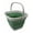 Grey/Dark Sea Green, variant on SAMMART 10L (2.6 Gallon) Collapsible Rectangular Handy Basket/Bucket