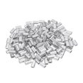 thumbnail image 1 of 200Pcs Aluminum Crimping Loop Sleeve for 3/64" Diameter Wire Rope, Double Ferrule Wire Rope Sleeve for Cable Line End, 1 of 6