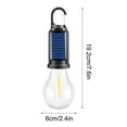 thumbnail image 2 of Elainilye Solar Rechargeable Camping Lights with Hook, Waterproof LED Hanging Lights Outdoor, Tent Lights for Camping, Hanging Light Bulbs with Clip Hook for Hiking, Party, Home, 2 of 9