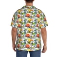 thumbnail image 3 of Naloa Retro Bike Men's Loose Fit Cuban Collar Short-Sleeve Shirt, Hawaiian Shirts, Mens Shirts Casual for Everyday Wear Outings-Small, 3 of 5