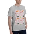 thumbnail image 2 of Bingfone Cute Sushi Men'S Loose Fit Short-Sleeve Pocket T-Shirt, 2 of 7