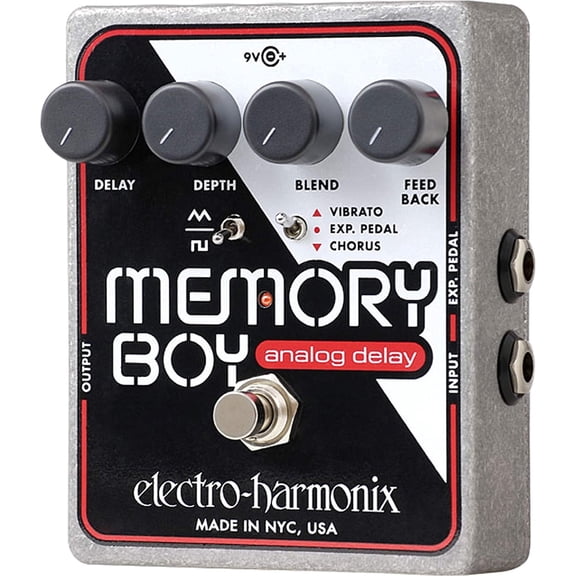 Electro-Harmonix Memory Boy Analog Delay with Chorus and Vibrato Pedal