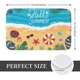 thumbnail image 2 of Kdxio Hello Summer1,16" x 24", Non-Slip Front Door Mats,Outdoor Welcome Mat Washable, 2 of 9