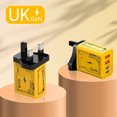 thumbnail image 1 of Tyidzon 2 In 1 GaN Charger 2025 120w Fast Charger Module With 2 Type-C/2 USB Ports Fast Charging Adapter Phone Chargers Wall Plug For Phone Tablet Laptops, 1 of 6