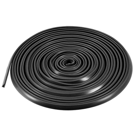 

Uxcell Fits 0.11.5mm Edged 5M/16.4Ft Length Trim U Seal Extrusion Silicone Black