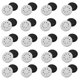 thumbnail image 1 of Almohadilla de Interfaz de Esponja Suave de 8 Orificios (125 mm) de 40 Piezas, 1 of 7