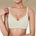 thumbnail image 2 of Seamless Comfort Bra For Everyday Leisure Without Padding Wirefree Bralette With Lift Enhancer For Small Chest, 2 of 5