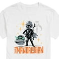 thumbnail image 3 of Star Wars - The Mandalorian Doodle Mondo - Men's Short Sleeve Graphic T-Shirt, 3 of 5